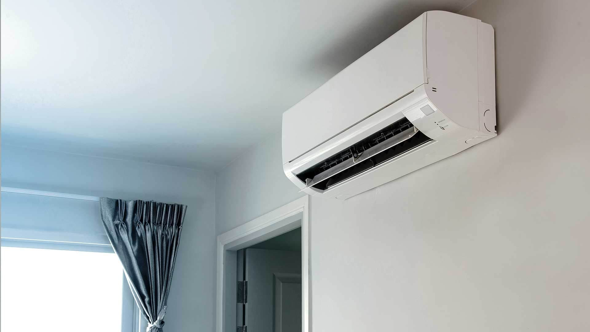 Nowoczesna klimatyzacja w salonie